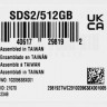 Карта памяти SDXC UHS-I U3 Kingston Canvas Select Plus 512 ГБ, 100 МБ/с, Class 10, SDS2/512GB, 1 шт., без адаптера