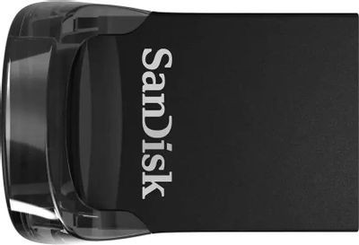Флешка USB Sandisk Ultra Fit 128ГБ, USB3.0, черный [sdcz430-128g-g46]