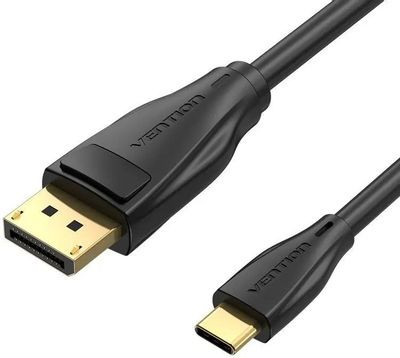Кабель Display Port VENTION CGYBH, USB Type-C (m) - DisplayPort (m), GOLD , круглое, 2м