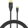 Кабель Display Port VENTION CGYBH, USB Type-C (m) - DisplayPort (m), GOLD , круглое, 2м