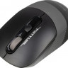 Мышь A4TECH Fstyler FG10S, оптическая, беспроводная, USB, черный и серый [fg10s grey]