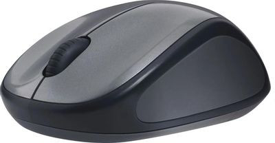 Мышь Logitech M235, оптическая, беспроводная, USB, серый и черный [910-002692]