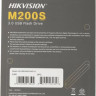 Флешка USB Hikvision M200S 64ГБ, USB3.0, серебристый и черный [hs-usb-m200s/64g/u3]