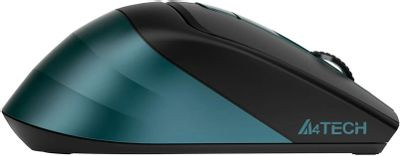 Мышь A4TECH Fstyler FB35CS, оптическая, беспроводная, USB, темно-зеленый и черный [fb35cs usb midnight green]