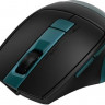 Мышь A4TECH Fstyler FB35CS, оптическая, беспроводная, USB, темно-зеленый и черный [fb35cs usb midnight green]