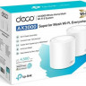 Бесшовный Mesh роутер TP-LINK DECO X50(2-PACK), AX3000, белый, 2 шт. в комплекте