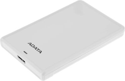 Внешний диск HDD A-Data HV620S, 1ТБ, белый [ahv620s-1tu31-cwh]
