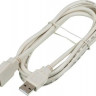 Кабель-удлинитель USB2.0 NingBo USB A(m) - USB A(f), 1.8м, блистер [usb2.0-am-af-br]