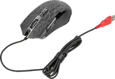 Мышь A4TECH Bloody P93s Snake, игровая, оптическая, проводная, USB, рисунок [p93s snake activated]