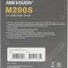 Флешка USB Hikvision M200S 128ГБ, USB3.0, серебристый и черный [hs-usb-m200s/128g/u3]