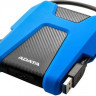 Внешний диск HDD A-Data DashDrive Durable HD680, 1ТБ, синий [ahd680-1tu31-cbl]