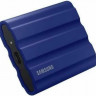 Внешний диск SSD Samsung T7 Shield, 2ТБ, синий [mu-pe2t0r/ww]