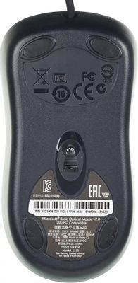 Мышь Microsoft Basic For Bsnss, оптическая, проводная, USB, черный [4yh-00007]