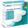 Бесшовный Mesh роутер TP-LINK Deco M5, AC1300, белый, 2 шт. в комплекте [deco m5(2-pack)]