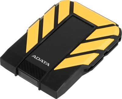 Внешний диск HDD A-Data DashDrive Durable HD710Pro, 1ТБ, желтый [ahd710p-1tu31-cyl]