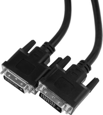 Кабель DVI DVI-D Dual Link (m) - DVI-D Dual Link (m), ферритовый фильтр , 5м, черный