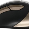 Мышь A4TECH Fstyler FG35, оптическая, беспроводная, USB, бронзовый и черный [fg35 bronze]