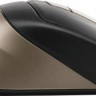Мышь A4TECH Fstyler FG35, оптическая, беспроводная, USB, бронзовый и черный [fg35 bronze]