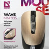 Мышь Defender Wave MM-995, оптическая, беспроводная, USB, золотистый [52994]