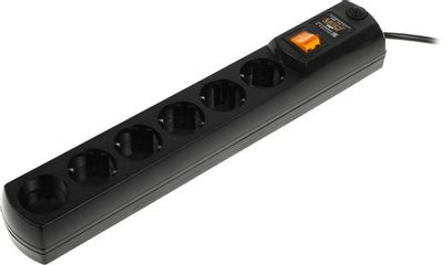 Сетевой фильтр PowerCube SPG(5+1)-B-10, 3м, серый [spg(5+1)-b-10-grey]