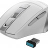 Мышь A4TECH Fstyler FG35S, оптическая, беспроводная, USB, серебристый и белый [fg35s usb silver]