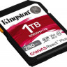 Карта памяти SDXC UHS-II Kingston Canvas React Plus 1024 ГБ, 280 МБ/с, Class 10, SDR2V6/1TB, 1 шт., без адаптера