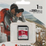 Карта памяти SDXC UHS-II Kingston Canvas React Plus 1024 ГБ, 280 МБ/с, Class 10, SDR2V6/1TB, 1 шт., без адаптера