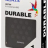 Внешний диск HDD A-Data DashDrive Durable HD720, 1ТБ, черный [ahd720-1tu31-cbk]