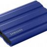 Внешний диск SSD Samsung T7 Shield, 1ТБ, синий [mu-pe1t0r/ww]