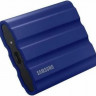 Внешний диск SSD Samsung T7 Shield, 1ТБ, синий [mu-pe1t0r/ww]