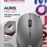 Мышь Defender Auris MB-027, оптическая, беспроводная, USB, серый [52029]