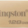 Флешка USB Kingston DataTraveler SE9 128ГБ, USB3.0, золотистый [dtse9g3/128gb]