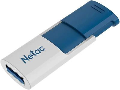 Флешка USB NETAC U182 32ГБ, USB3.0, синий и белый [nt03u182n-032g-30bl]
