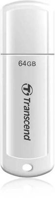 Флешка USB Transcend Jetflash 730 64ГБ, USB3.0, белый [ts64gjf730]