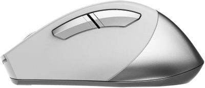 Мышь A4TECH Fstyler FB35S, оптическая, беспроводная, USB, белый и серый [fb35s usb icy white]