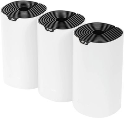 Бесшовный Mesh роутер TP-LINK Deco S4(3-Pack), AC1200, белый