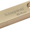Флешка USB Kingston DataTraveler SE9 64ГБ, USB3.0, золотистый [dtse9g3/64gb]