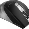 Мышь A4TECH Fstyler FB35S, оптическая, беспроводная, USB, серый и черный [fb35s usb smoky grey]