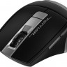 Мышь A4TECH Fstyler FB35S, оптическая, беспроводная, USB, серый и черный [fb35s usb smoky grey]
