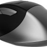 Мышь A4TECH Fstyler FB35S, оптическая, беспроводная, USB, серый и черный [fb35s usb smoky grey]