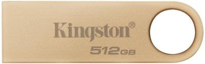 Флешка USB Kingston DataTraveler SE9 512ГБ, USB3.0, золотистый [dtse9g3/512gb]