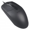 Мышь A4TECH OP-730D, оптическая, проводная, USB, черный