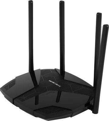 Wi-Fi роутер MERCUSYS MR80X, AX3000, черный