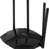 Wi-Fi роутер MERCUSYS MR80X, AX3000, черный