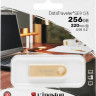Флешка USB Kingston DataTraveler SE9 256ГБ, USB3.0, золотистый [dtse9g3/256gb]
