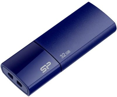 Флешка USB Silicon Power Ultima U05 32ГБ, USB2.0, синий [sp032gbuf2u05v1d]