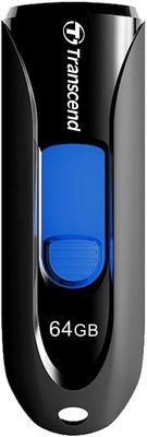 Флешка USB Transcend Jetflash 790 64ГБ, USB3.0, черный [ts64gjf790k]