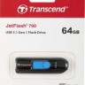 Флешка USB Transcend Jetflash 790 64ГБ, USB3.0, черный [ts64gjf790k]