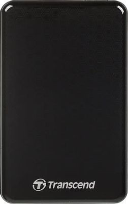 Внешний диск HDD Transcend StoreJet 25A3 TS2TSJ25A3K, 2ТБ, черный