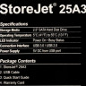 Внешний диск HDD Transcend StoreJet 25A3 TS2TSJ25A3K, 2ТБ, черный